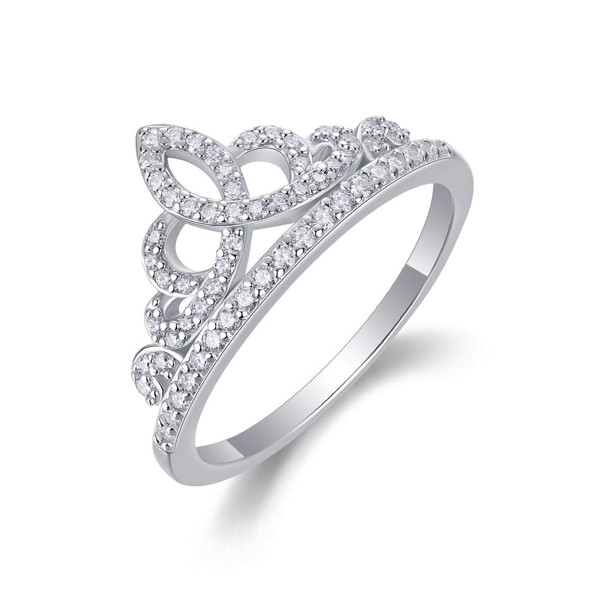 Carissie Ring MF214644 - Silver Angle View