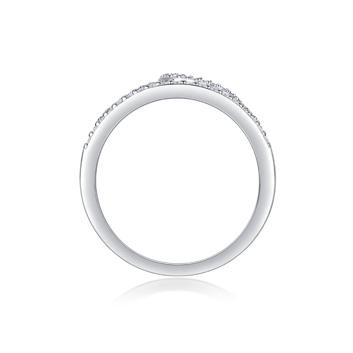 Carissie Ring MF214644 - Silver Side View