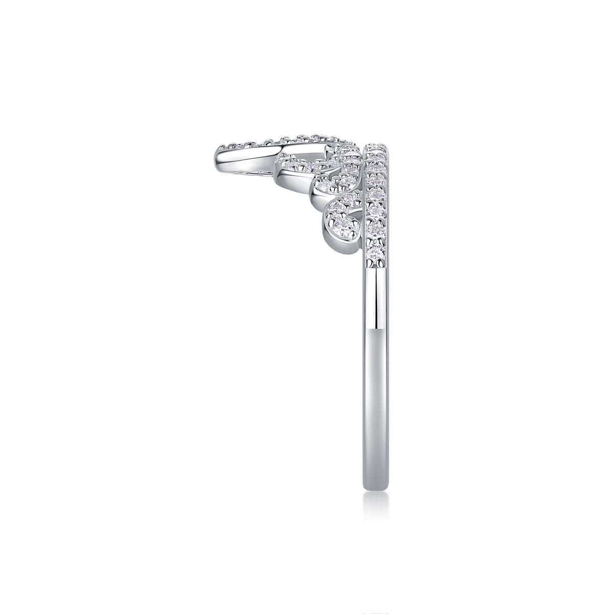 Carissie Ring MF214644 - Silver Side View