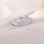 Carissie Ring MF214644 - Silver Angle View