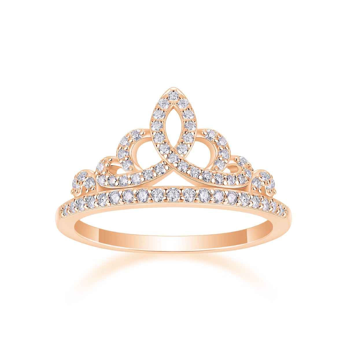 Carissie Ring MF214644 - Rose Gold Front View