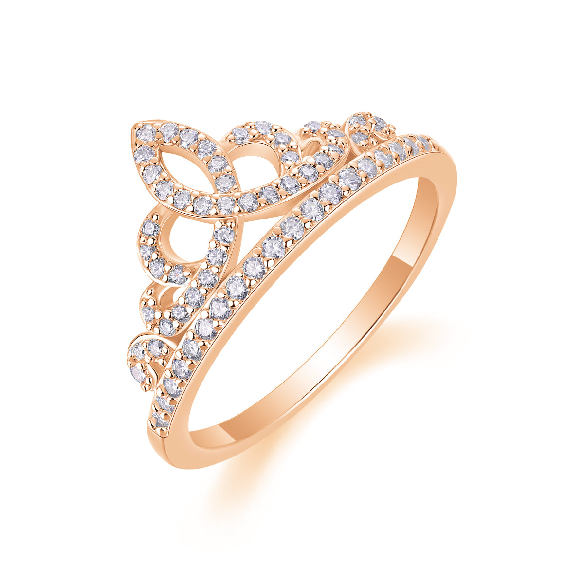 Carissie Ring MF214644 - Rose Gold Angle View