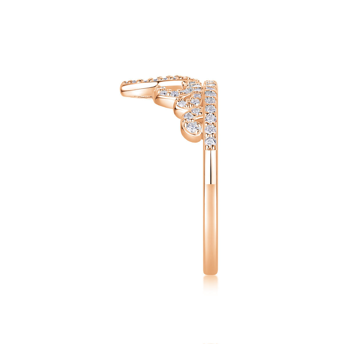 Carissie Ring MF214644 - Rose Gold Side View
