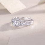 Carissie Ring MF214645 - Silver Angle View