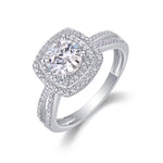 Carissie Ring MF214646 - Silver Angle View