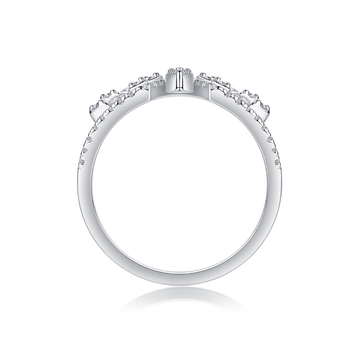 Carissie Ring MF214650 - Silver Front View