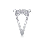 Carissie Ring MF214650 - Silver Side View