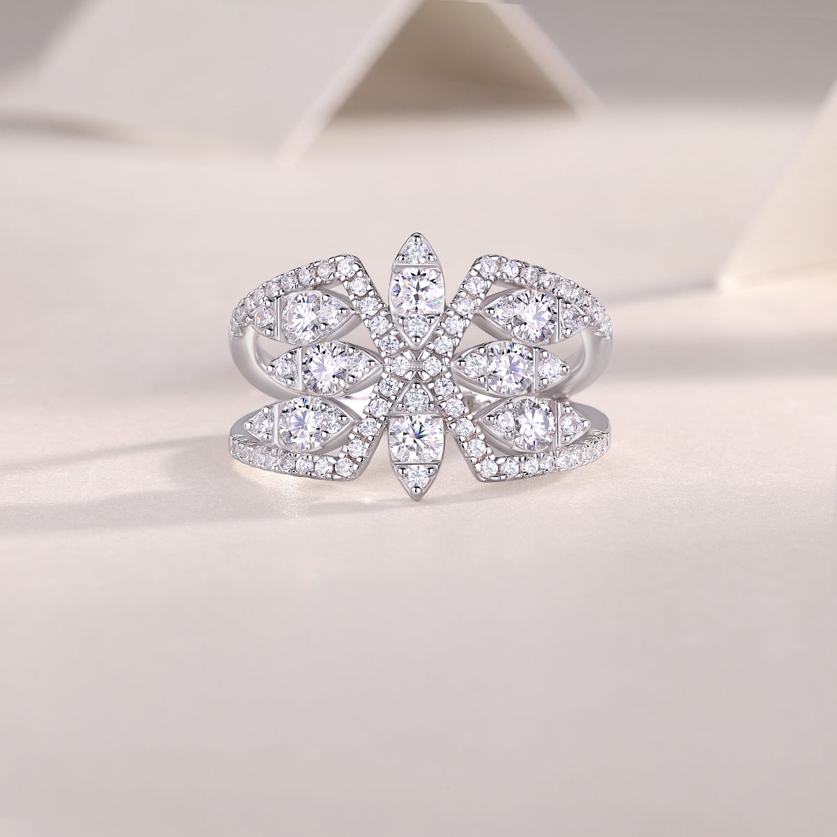 Carissie Ring MF214650 - Silver Front View