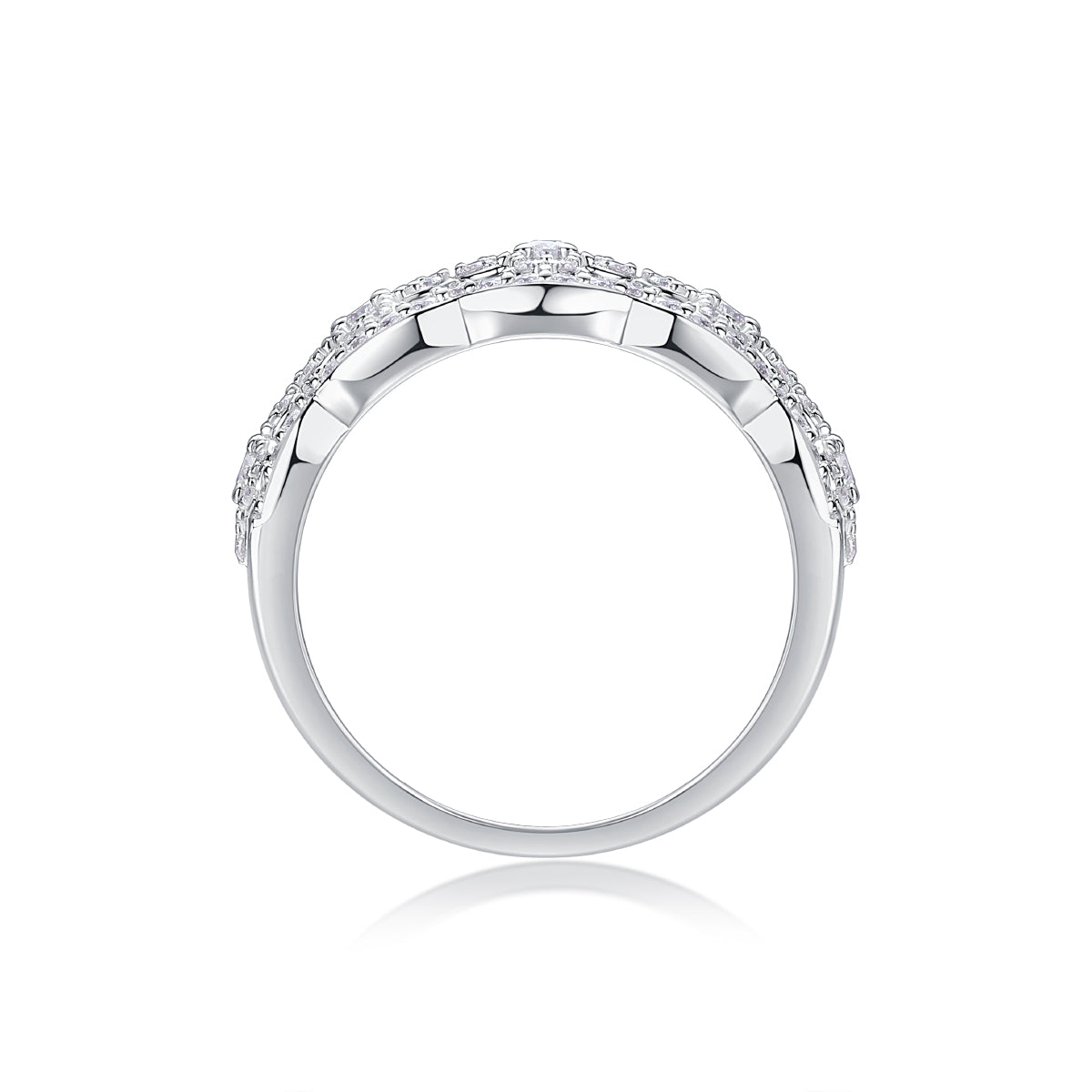 Carissie Ring MF214651 - Silver Front View