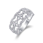 Carissie Ring MF214651 - Silver Angle View