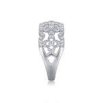 Carissie Ring MF214651 - Silver Side View