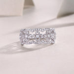 Carissie Ring MF214651 - Silver Front View