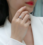 Carissie Ring MF214654 - Silver On Model