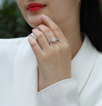 Carissie Ring MF214674 - Silver On Model