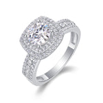 Carissie Ring MF214676 - Silver Angle View