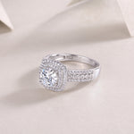 Carissie Ring MF214676 - Silver Angle View