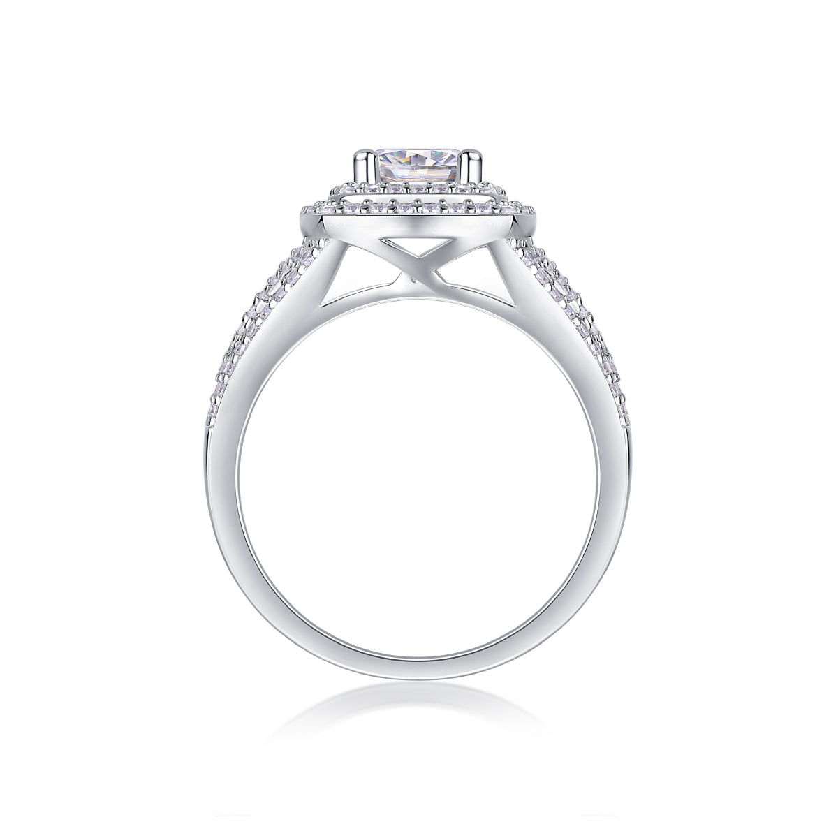 Carissie Ring MF214692 - Silver Side View