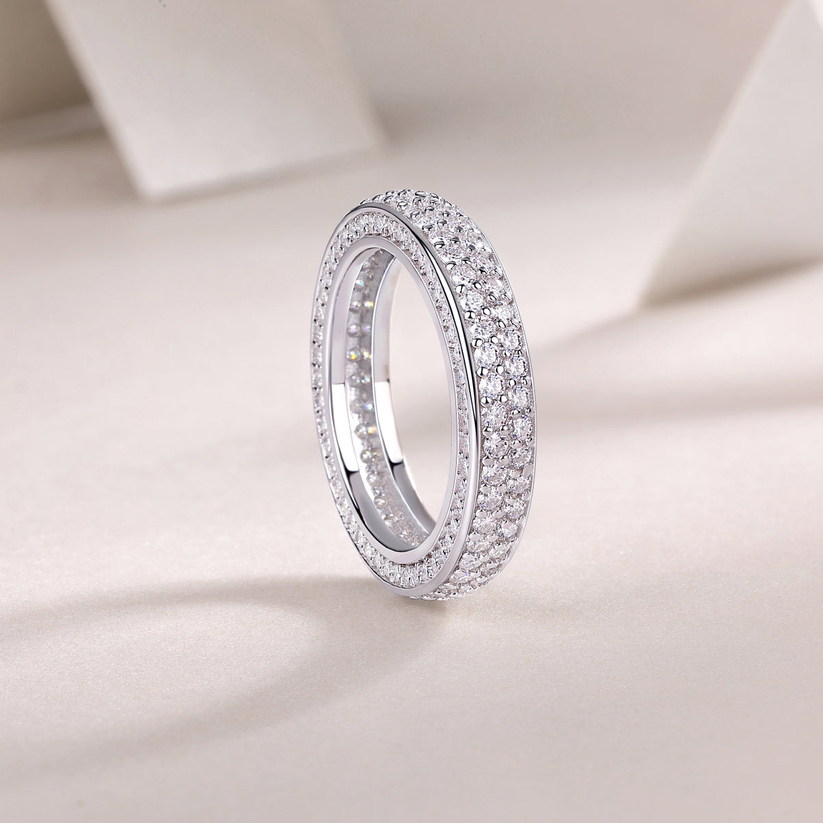 Carissie Ring MF214723 - Silver Angle View