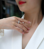 Carissie Ring MF214723 - Silver On Model