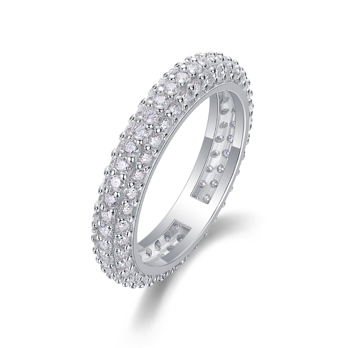 Carissie Ring MF214724 - Silver Angle View