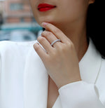 Carissie Ring MF214724 - Silver On Model