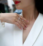 Carissie Ring MF214724 - Silver On Model