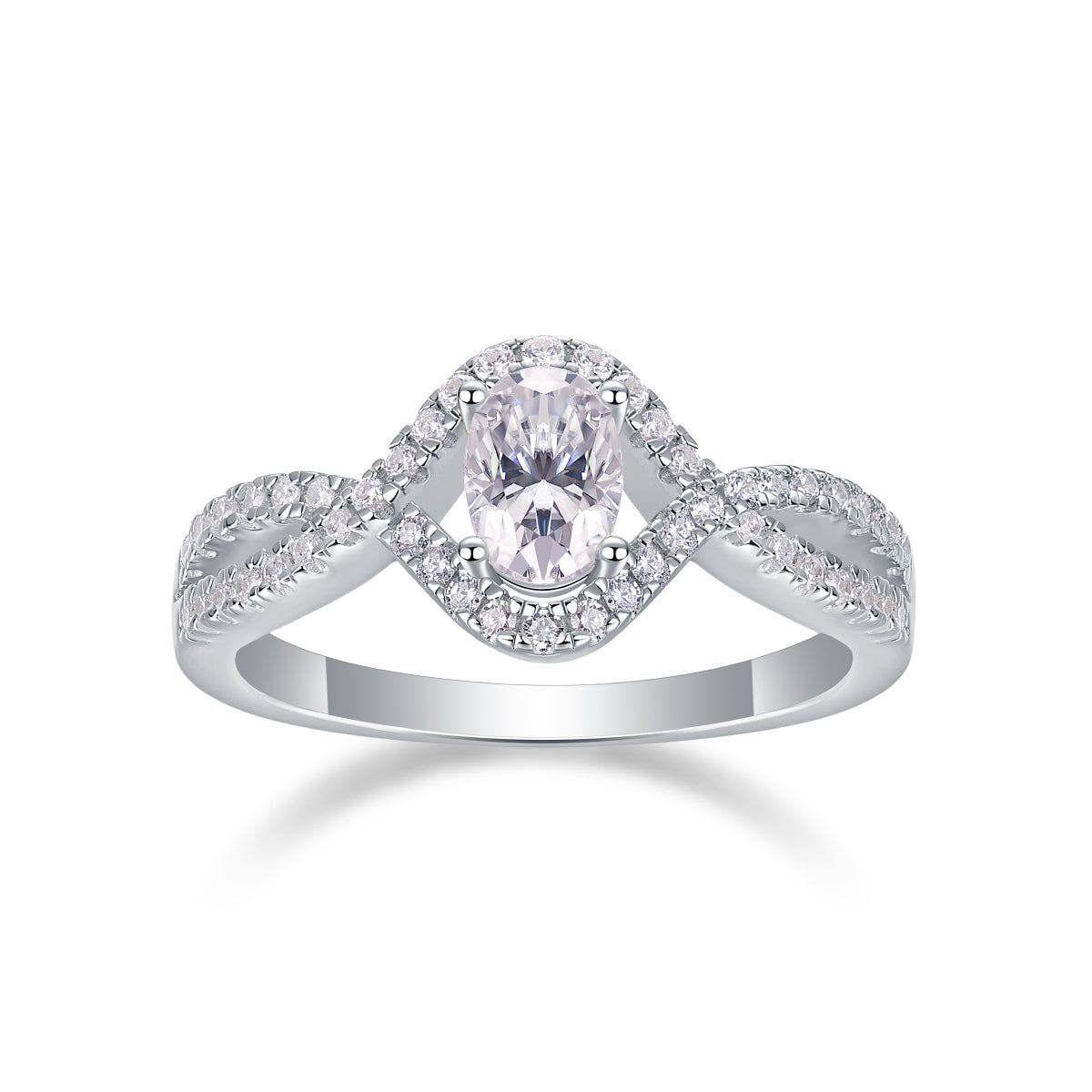 Carissie Ring MF214732 - Silver Front View