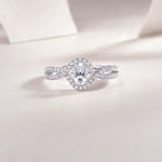 Carissie Ring MF214732 - Silver Angle View