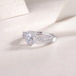 Carissie Ring MF214732 - Silver Angle View