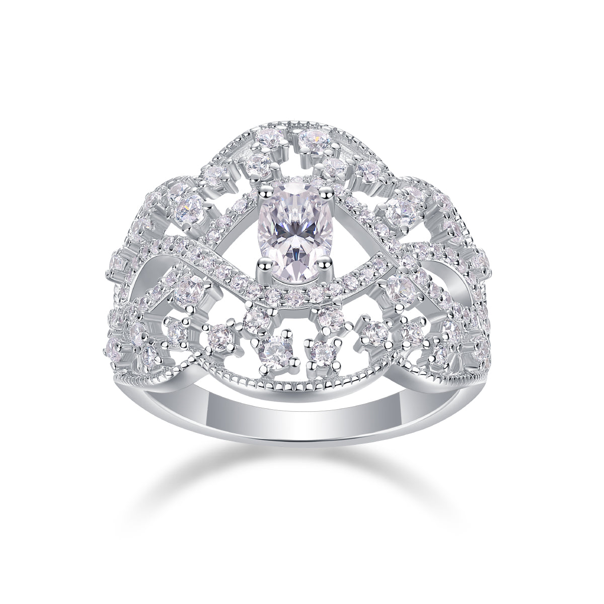 Carissie Ring MF214740 - Silver Main View