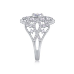 Carissie Ring MF214740 - Silver Side View