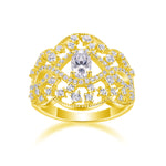 Carissie Ring MF214740 - Yellow Gold Front View
