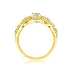 Carissie Ring MF214740 - Yellow Gold Side View