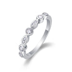 Carissie Ring MF214741 - Silver Angle View
