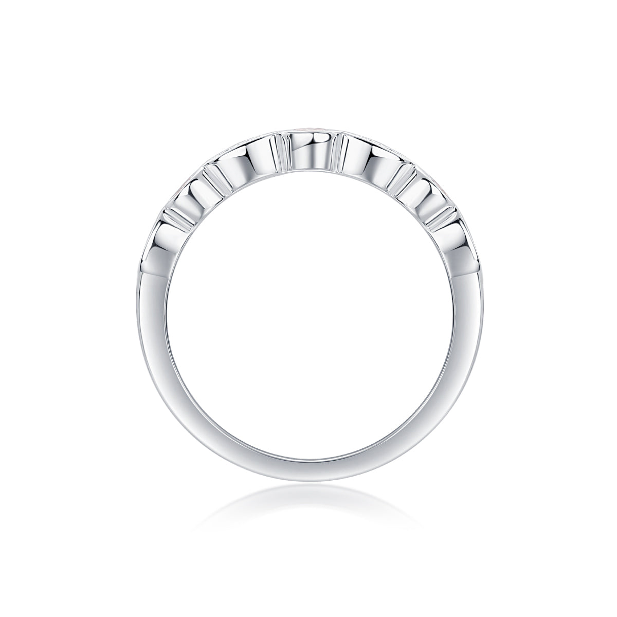 Carissie Ring MF214741 - Silver Side View