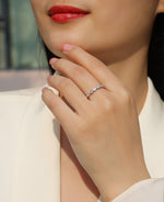 Carissie Ring MF214741 - Silver On Model