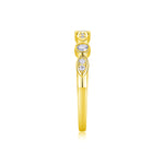 Carissie Ring MF214741 - Yellow Gold Side View