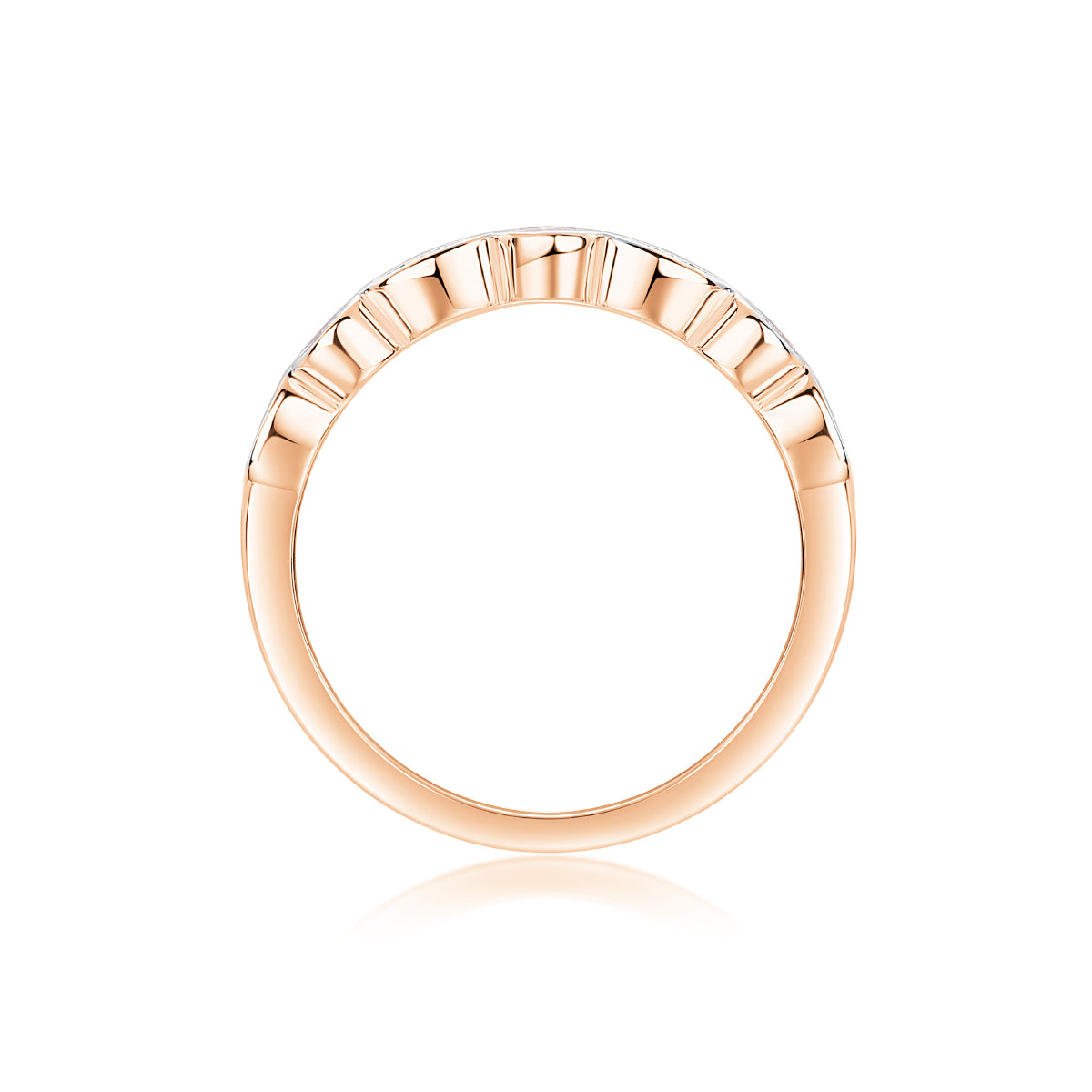 Carissie Ring MF214741 - Rose Gold Side View