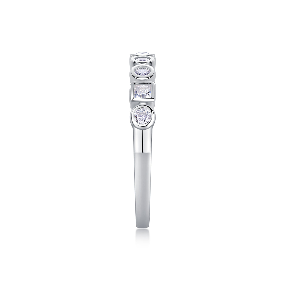 Carissie Ring MF214742 - Silver Side View