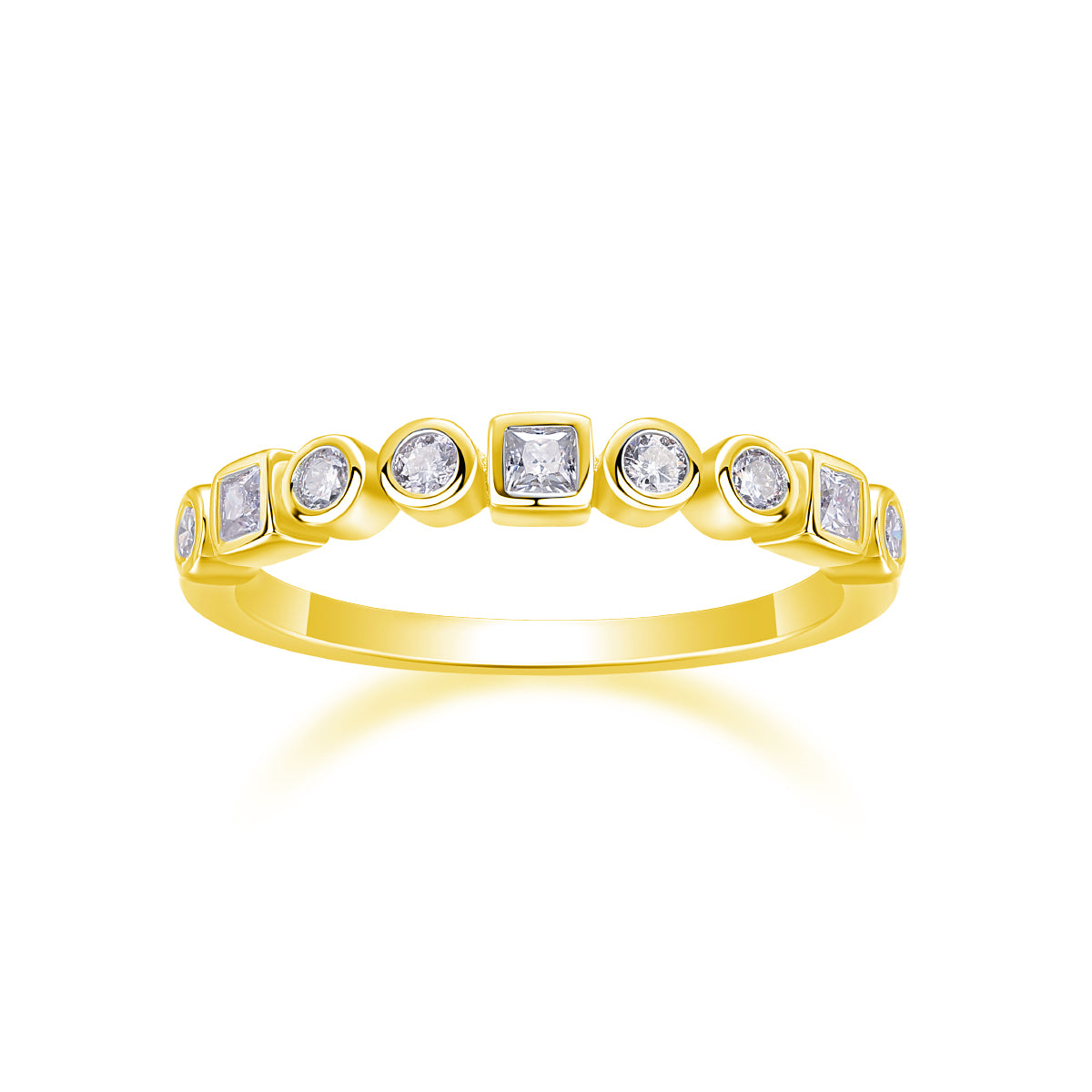 Carissie Ring MF214742 - Yellow Gold Front View