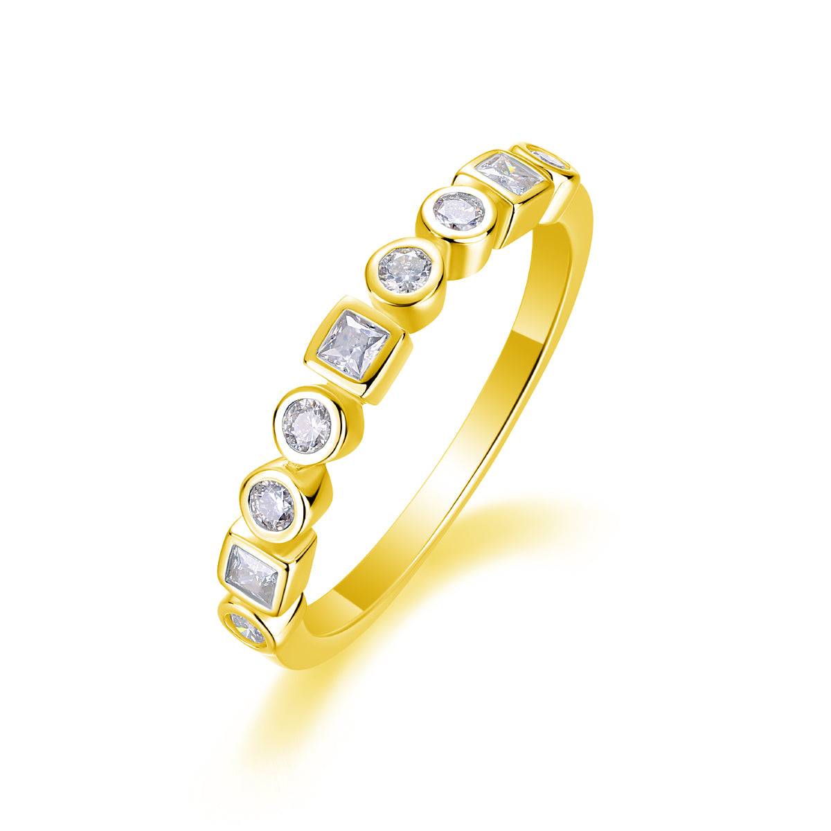 Carissie Ring MF214742 - Yellow Gold Angle View