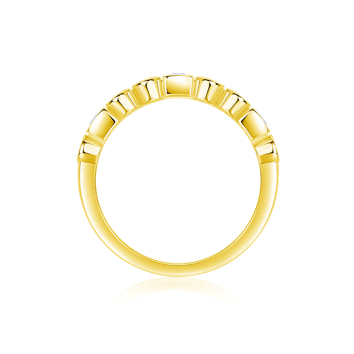 Carissie Ring MF214742 - Yellow Gold Side View