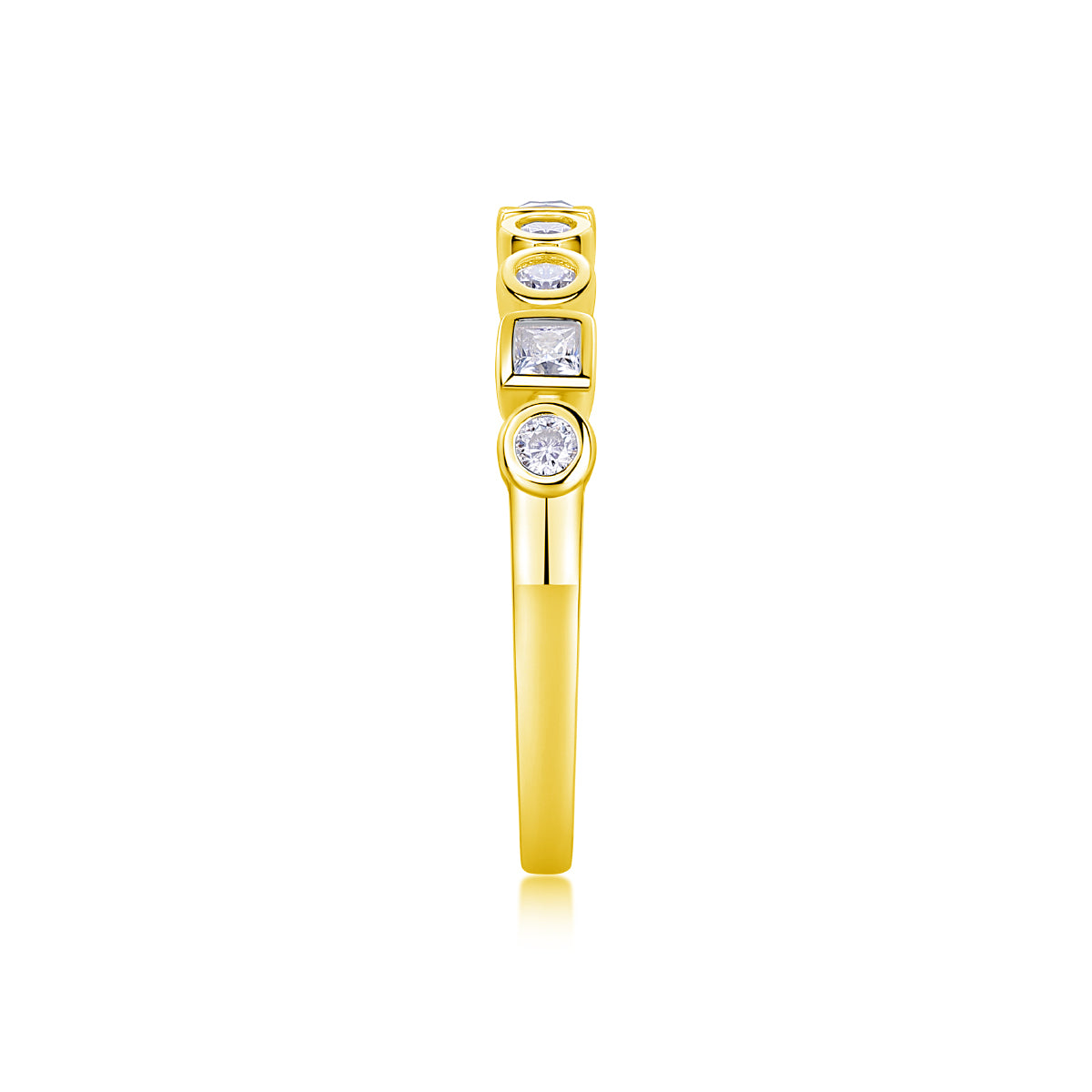 Carissie Ring MF214742 - Yellow Gold Side View
