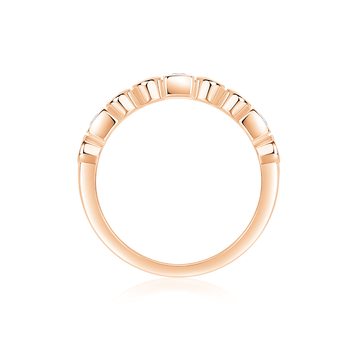 Carissie Ring MF214742 - Rose Gold Side View