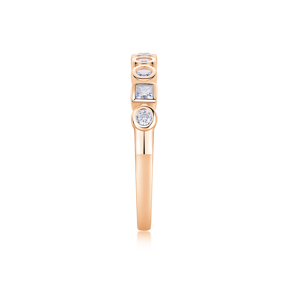 Carissie Ring MF214742 - Rose Gold Side View