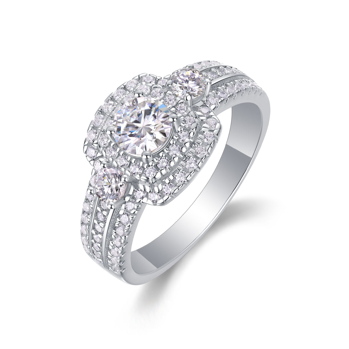 Carissie Ring MF214745 - Silver Angle View
