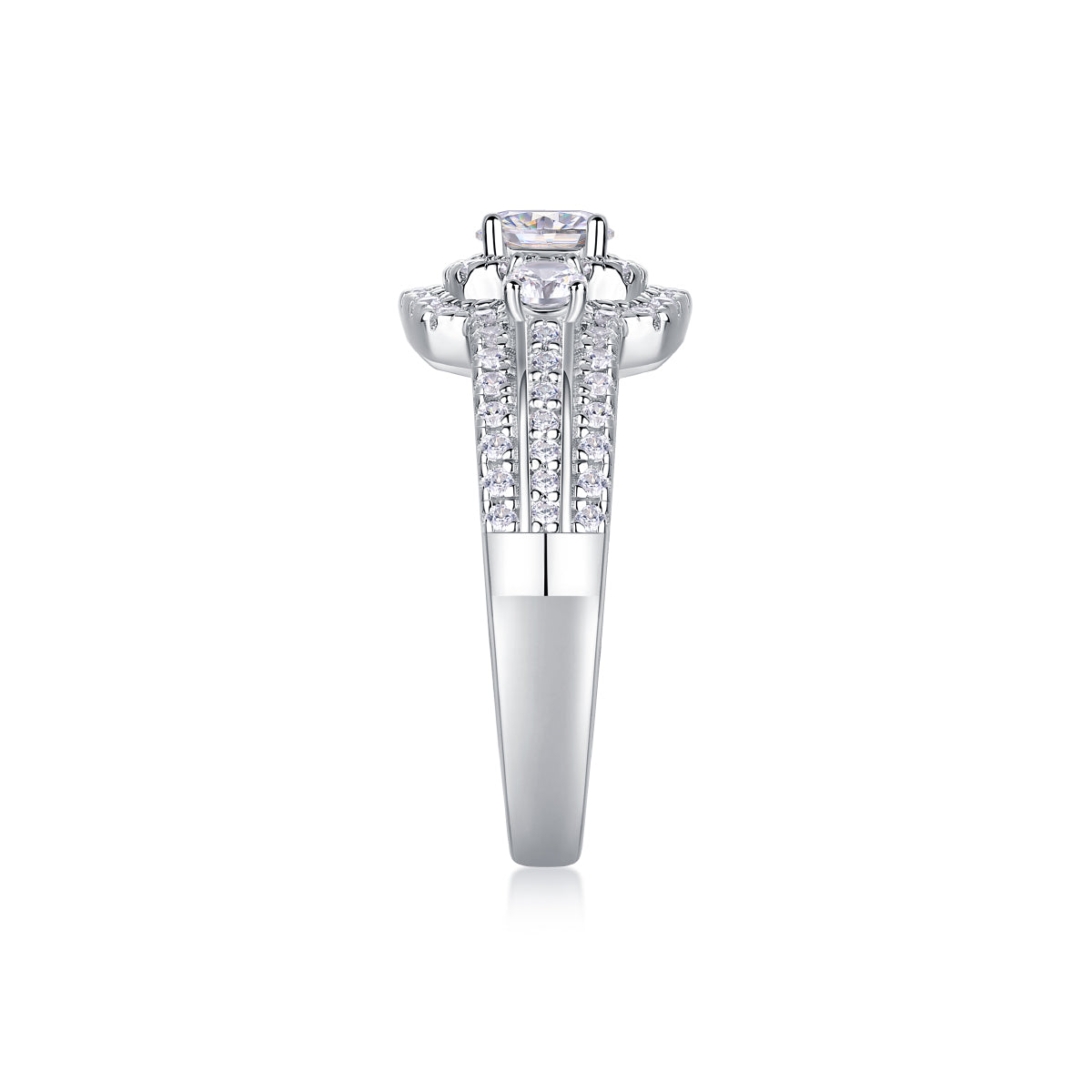 Carissie Ring MF214745 - Silver Side View