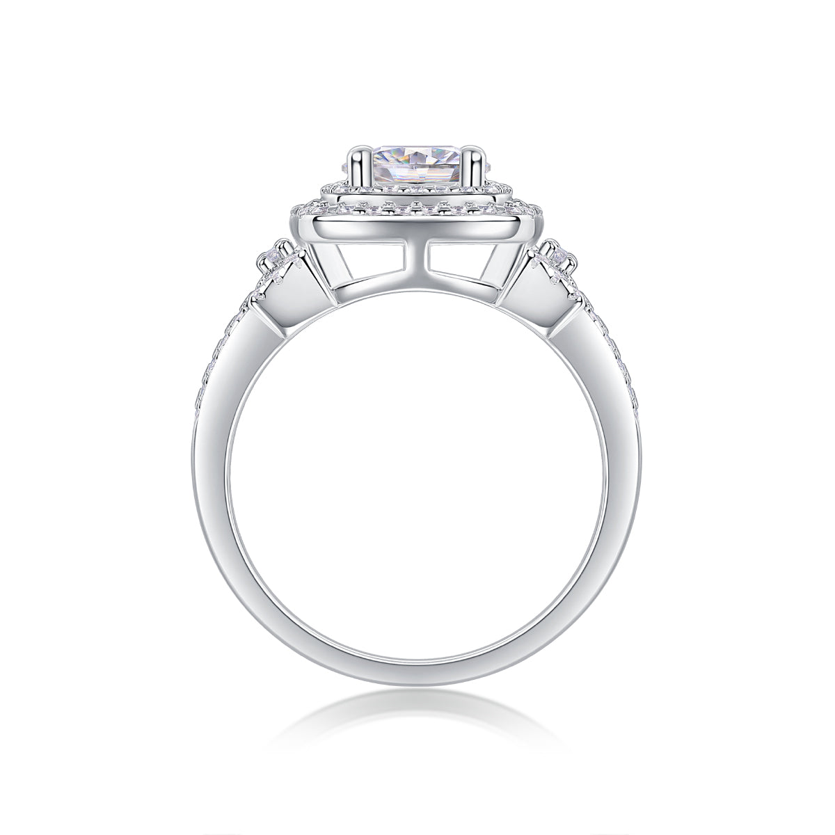Carissie Ring MF214746 - Silver Side View
