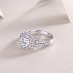 Carissie Ring MF214746 - Silver Angle View