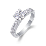 Carissie Ring MF214749 - Silver Angle View